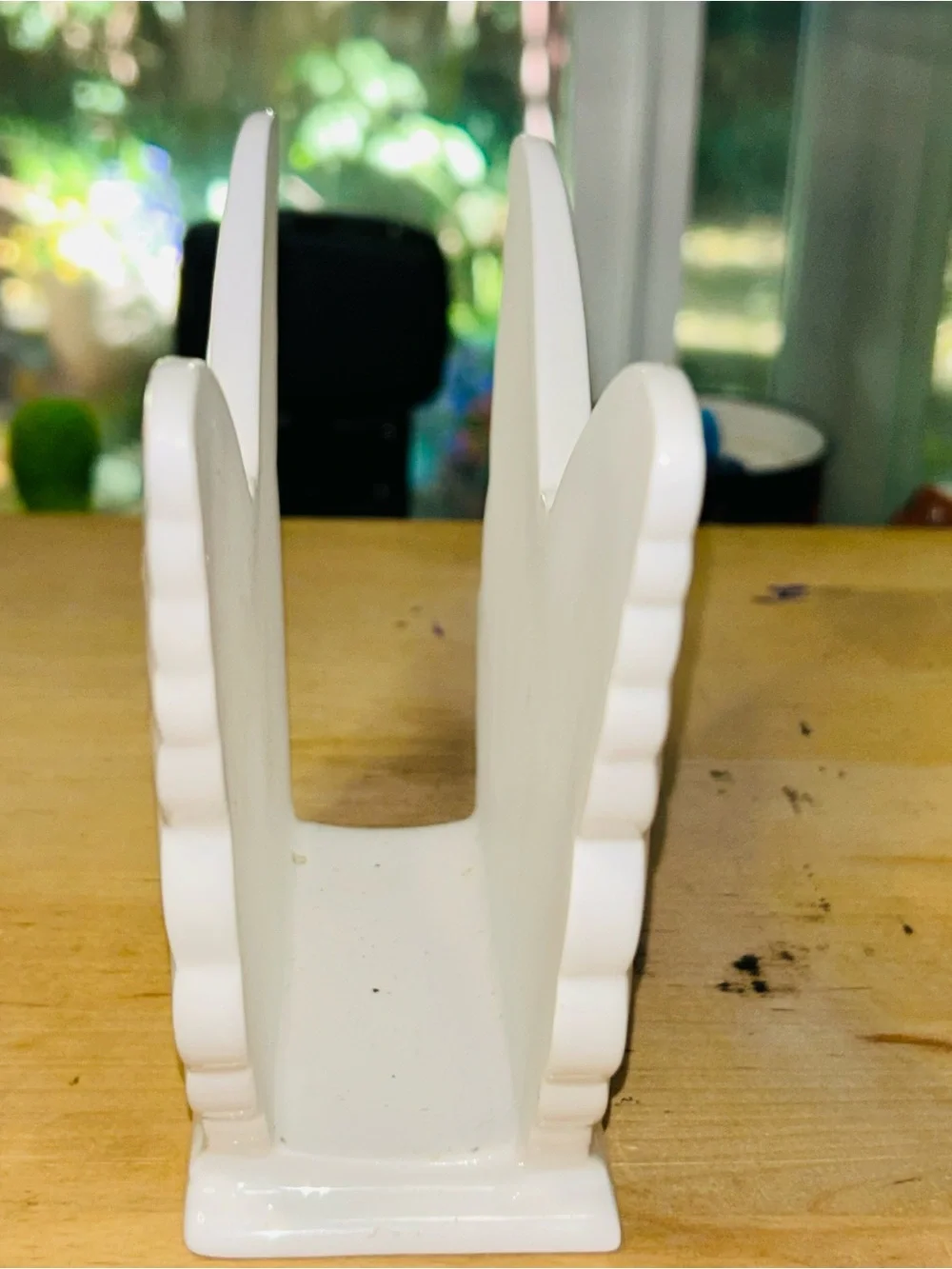 Lenox Butterfly Meadow Figural Napkin Holder Porcelain